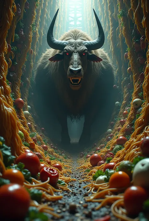 CREATE A TERRIFYING FOOD-FILLED MAZE AND LILLITH WILDEBEEST HATCH 