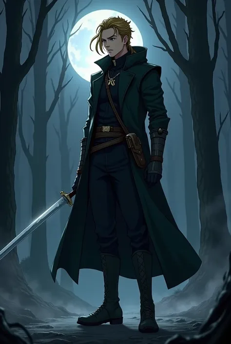 Use anime-like traits

Detailed Description:
Loki, with 1, 84m tall and a thin body ,  an agile and expressive appearance .  His hair is brown,  with a blonde wiggle falling over her forehead ,  blending perfectly with her fringe .  He carries a sabre ,  t...