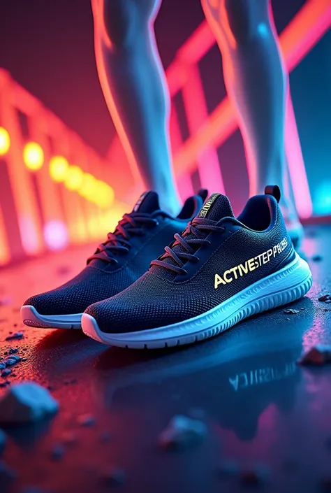  Flyer advertising Unicex sports shoes for gym and running, But that the shoes have the ActiveStep brand on the shoe 