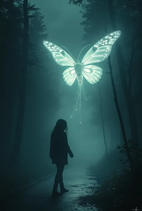 SPECTERS
In the deep silence of tonight
I can feel, absorbed ,
 your fragile flutter ,
 then
Awake on your brilliant flight.
 Why do the ghosts in your eyes haunt me ?
 they play challenging ,
 I want to touch them ,
 but intrepid
are lost in ethereal aven...