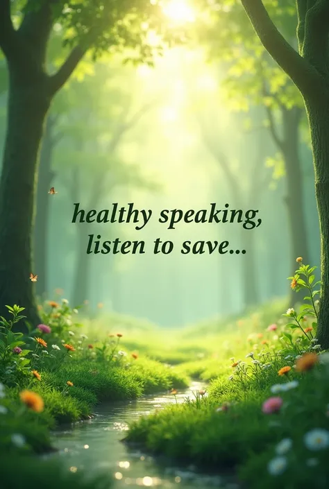 CREATE A BACKGROUND FOR THIS TEXT “Healthy Speaking . Listen to save .”
“Taking care of your mental health is the first step in breaking the cycle of violence..”