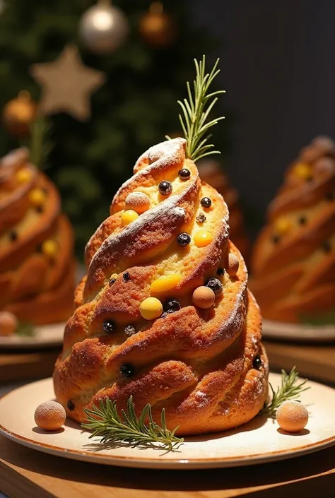 Presentation of the panettone for sales 