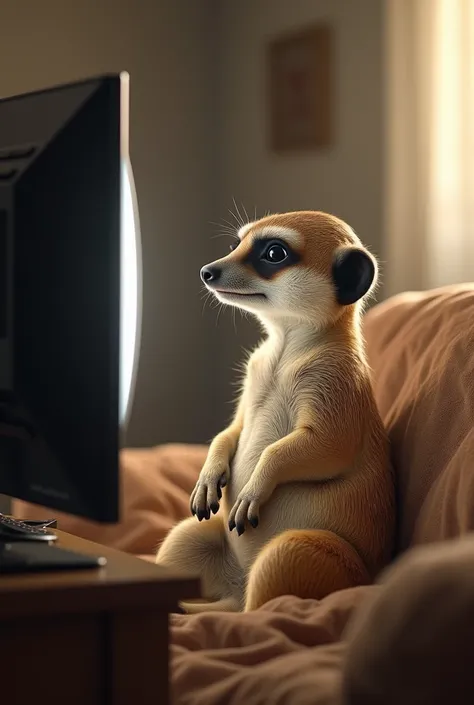 Meercat  chilling and watching TV
For Facebook profile picture