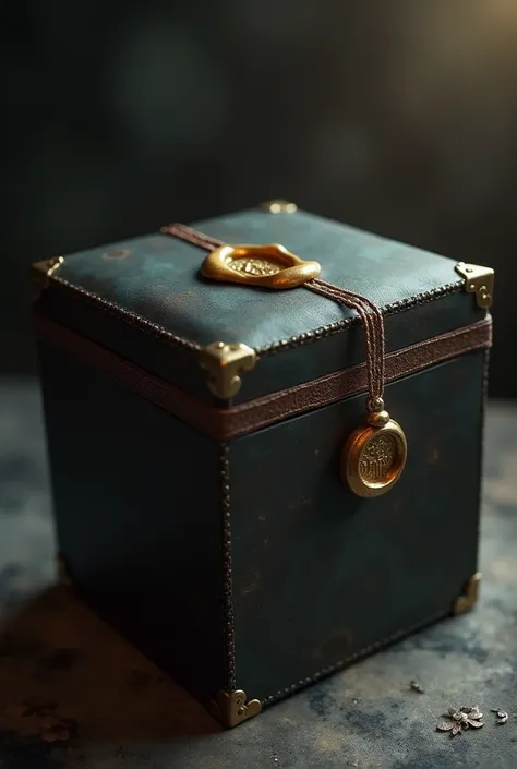 • A sophisticated box ,  with a subtly shiny texture or
matte ,  accompanied by a gold wax seal that symbolizes
" the entrance to the secret world ".