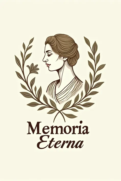 Logo pour mon small business de craftshop , il sapple Memoria eterna