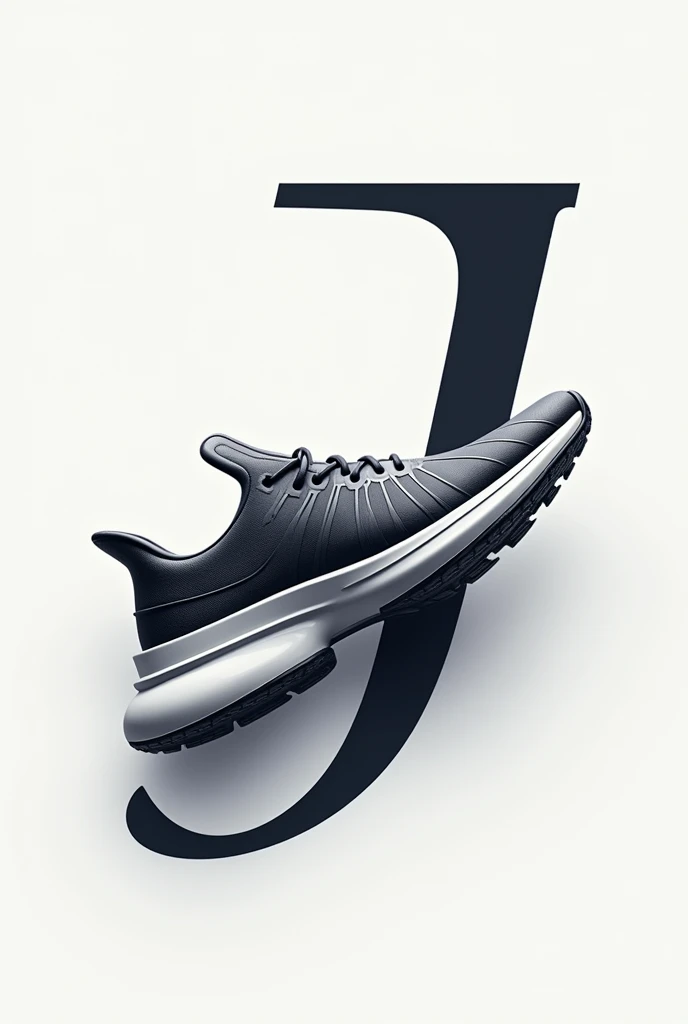 Logo of a sneakers powered by the elegant letter J