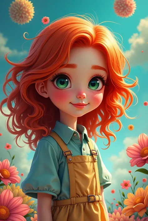 The image of a red-haired girl called Lucy from 20
