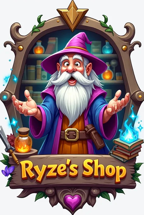 Logo for RyZe’s Shop