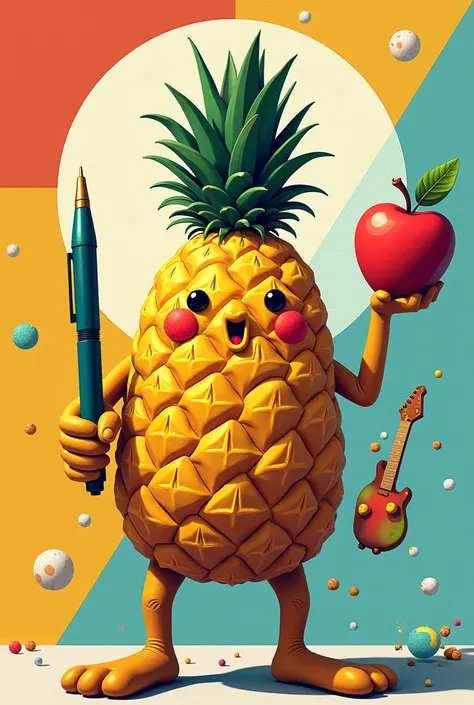 Pen Pineapple Apple Pen