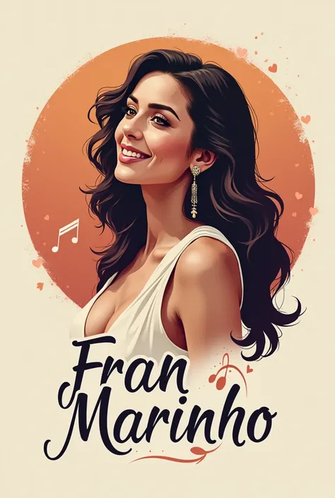 Create logo | Cantora Fran Marinho 