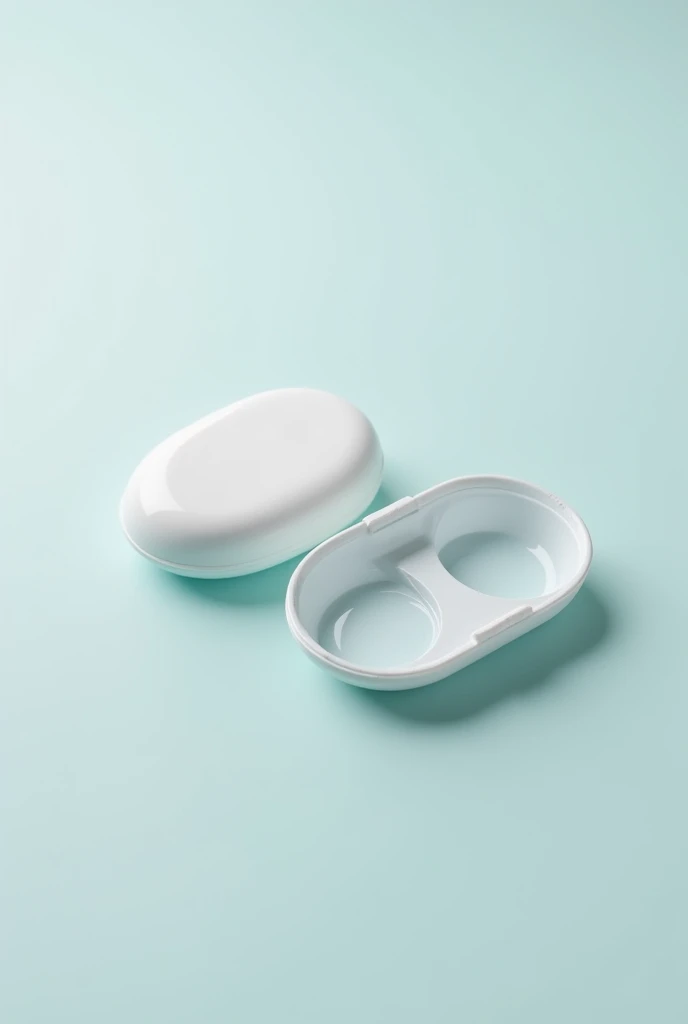 contact lens case one new and one used