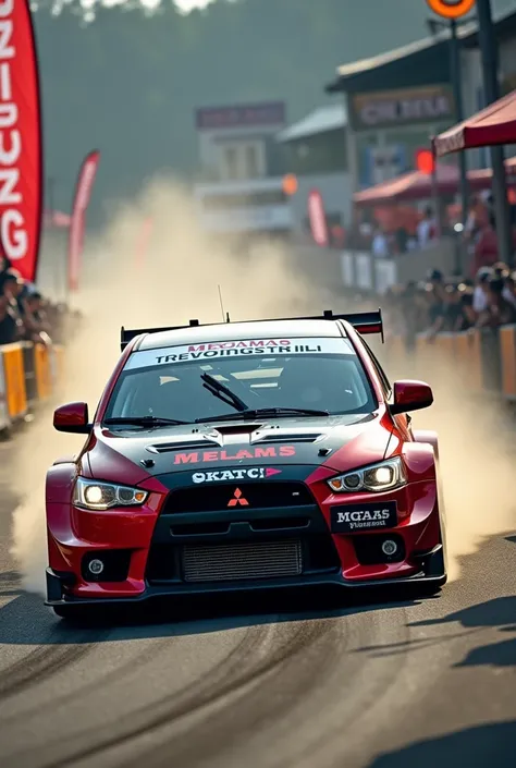 Lancer evo IX race