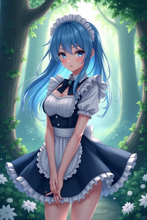 wearing dress、Anime girls with big posing for pictures , cute anime wife wearing a beautiful dress, Wearing a skirt, 8K high quality detailed art , Gorgeous Maid, beautiful and attractive anime woman , attractive anime girl , Anime Girls in Maid Costumes ,...