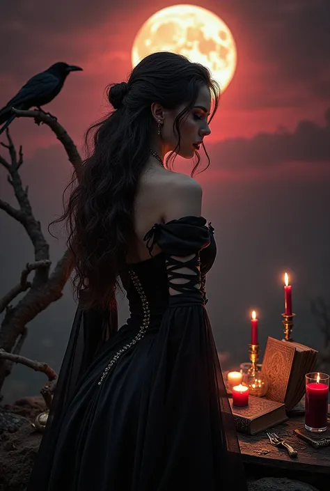 Visual Aesthetics by Lilith Mourning
Woman showing her tits


Lets create a striking visual identity:

Predominant colors:

 Black and deep red : Elegance and mystery.

 Purple or dark blue : Mysticism and magic .

 Touches of gold or silver : luxury and s...