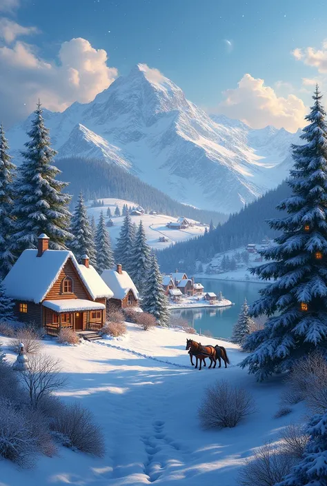  Christmas landscape