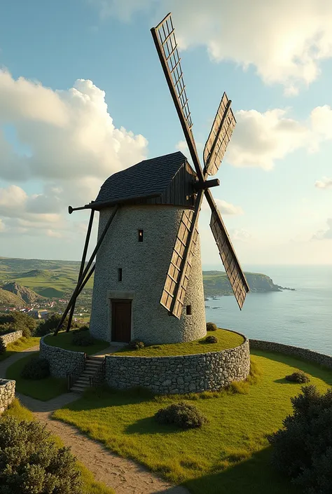 Windmill in Brittany 