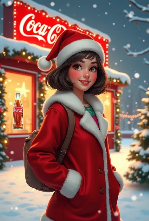 Merry Christmas Coca-Cola Name amys