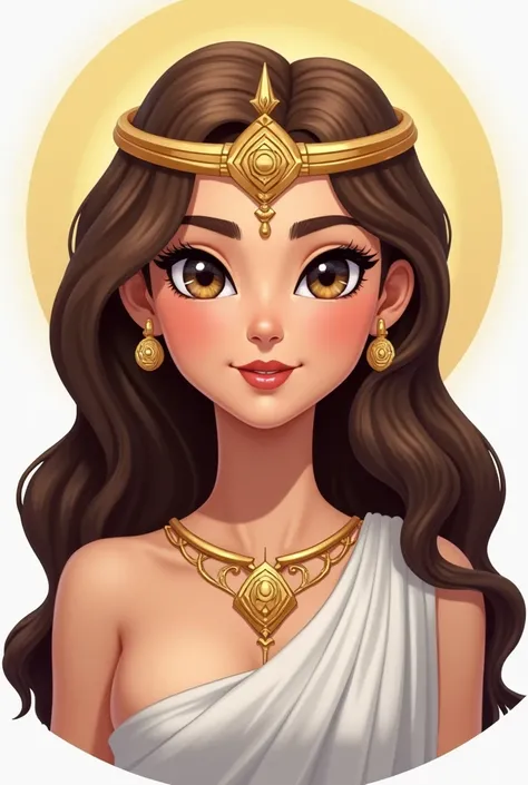 The goddess Hera if she were any iPhone emoji