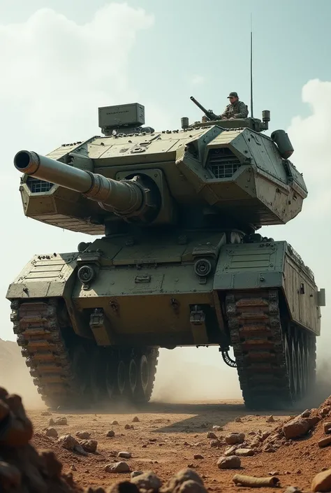 An artillery tank thats big and fit the name Behemoth Cannon
