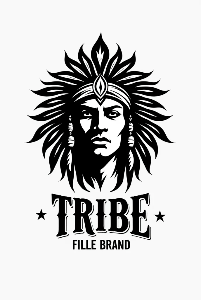 Im seeking a talented designer to create a logo for my smoke brand, "TRIBE". The logo should embody a tribe theme and cater to the US market.

Key Elements:
- A realistic tribe face in the background or black and white
- The brand name "TRIBE"
- Incorporat...