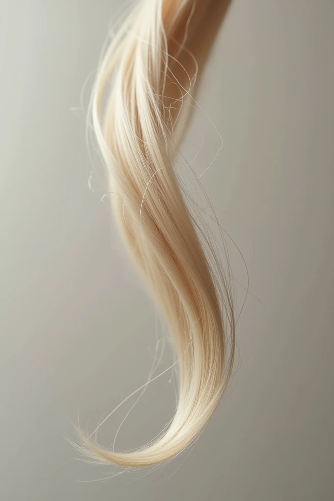 Photo of a strand of hair