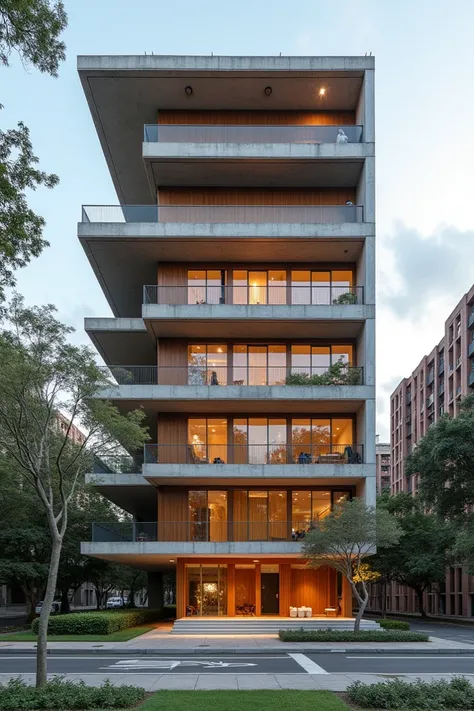  The architect Roberto Garza Sada and the architect Fernanda Canales, Like Arian a 5-story UTC university in Toluca CDMX 
