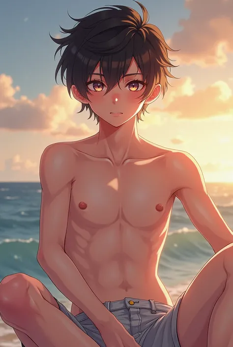 anime boy naked
