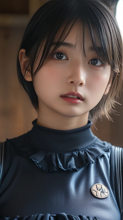 ( Hyperreality : 1.35), ( realistic : 1.4),  beautiful Japanese woman , ( ecstasyの極み:1.2),  small face 、shy:1.2, Charming little eyes, Small Mouth, 、 baby face,  small face ,   beautiful eyes 、 detail eyes、Alone. masterpiece最 High Quality ,  High Quality ,...