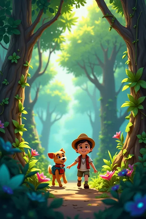  Milo aur Buddy ko ek enchanted jungle se guzarna padta hai jahan moving trees aur tricky riddles hain.