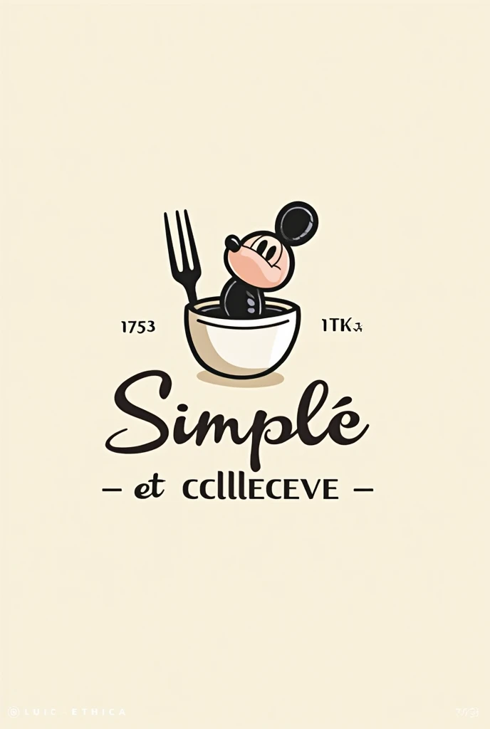 Restaurant logo disney simple et collectif 