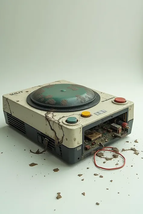 broken console