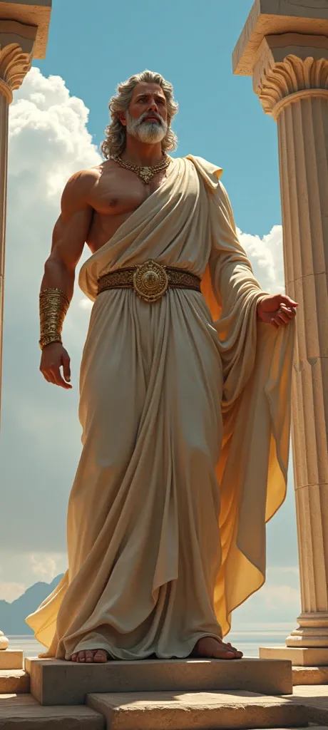 Greek God with my face 