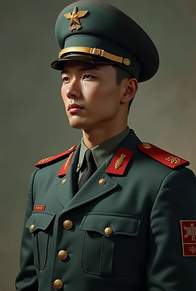 Handsome North Korean soldier