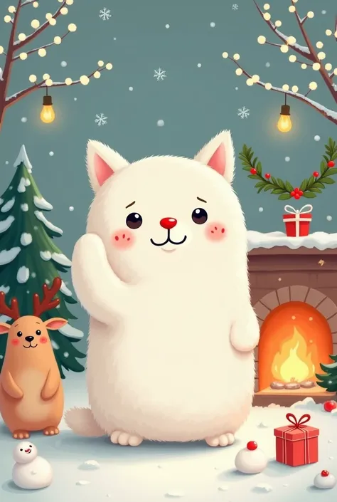 Cute Christmas wallpaper 