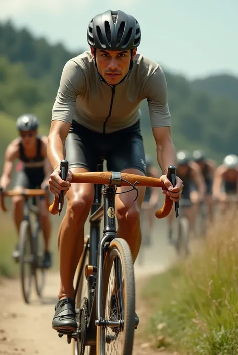 Wooden bike race