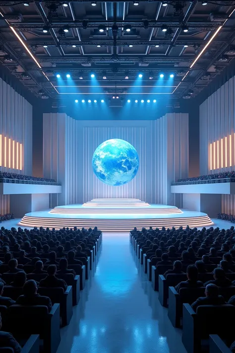 Stage for super large conference center