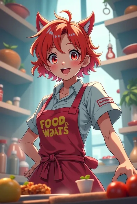 a Food Wars character inspired by one from Nintendo