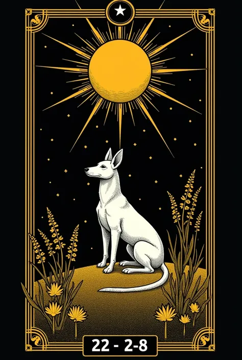  You need to make an image in the style of a tarot card . 
 Picture theme :  Complete freedom from settings
The image style should be : tarot card, a silk screen, naive art.

 The picture should have a double frame of yellow-gold straight lines 1 px .

 Th...