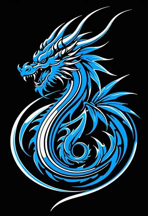 logo 「BLUE BLEZE」 Blue dragon