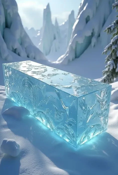 Beautiful ice coffin design design