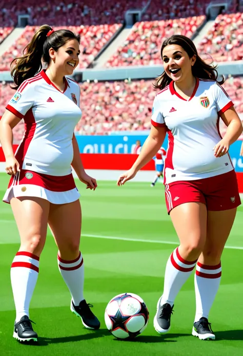 Chubby s from Athletic Bilbao playing a game in San Mamés with leonas