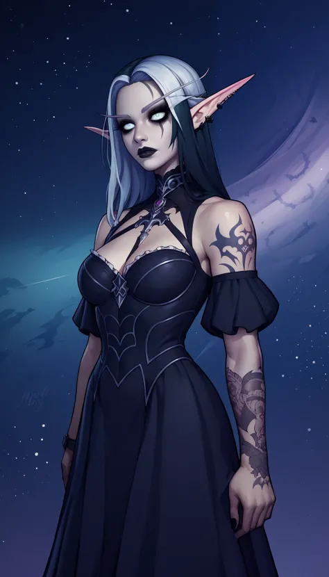 (zPDXL2), (PonyXLV6_Scores), source_anime, Expressiveh, full body portrait shot, asymmetric image, BREAK
lhata4564,
((gothic Metal album cover)), (gothic elf  girl:1.35), metal band, gothic elf metal band, eyeliner, makeup, tattoos, two colored hair, gothi...