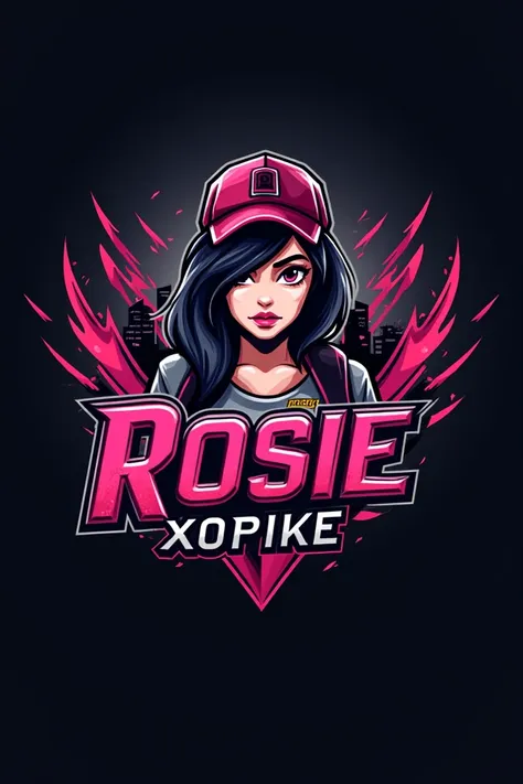 Pubg mobile game clan logo. Clan name:RosieXposie  