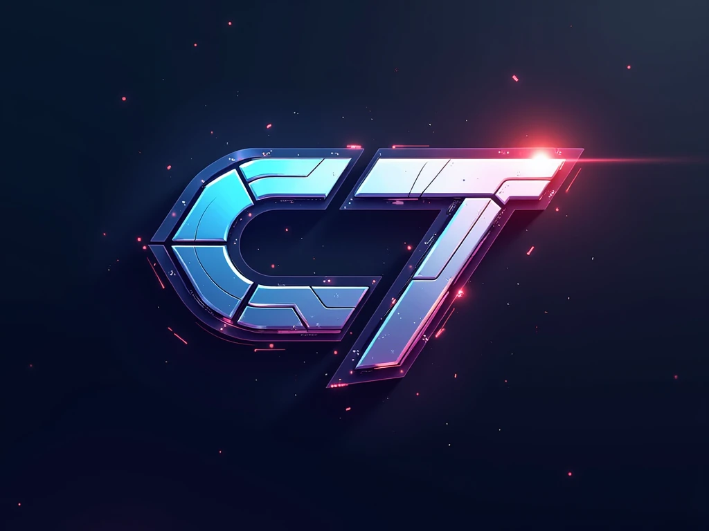 Create a logo for a Esports team, but the logo has to have the initials "CT Design" make the logo very creative and very detailed