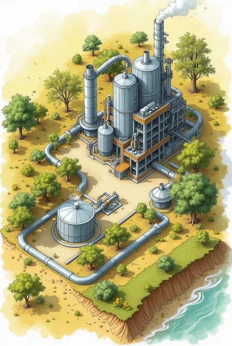  create a floor plan of a power plant where you will have all these structures to create biodiesel using sunflower seeds, Generating electrical energy and explain the processes to me 

1-Extraction of oil from seeds:
 Sunflower seeds are cleaned ,  peeled ...