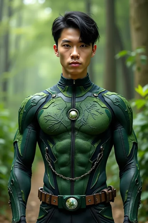 Of course!  Here is a physical description of ECO to create it with AI :

*General Appearance:*  ECO is a tall and thin superhero ,  with an apparent age of 25 years .  It has an athletic build and an impressive presence .

*rostro:*  ECO has an attractive...