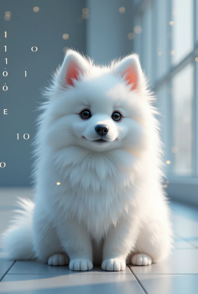 Generating genetically-coding-style images of Samoyed dogs