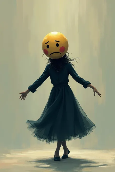 sad emoji dance 