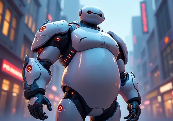  Today Im going to do a Fortnite live and the theme is  "IN SEARCH OF THE NEW BAYMAX SKIN " So I want you to generate a Fortnite image with the new Baymax skin perfect just to generate it with the armor 