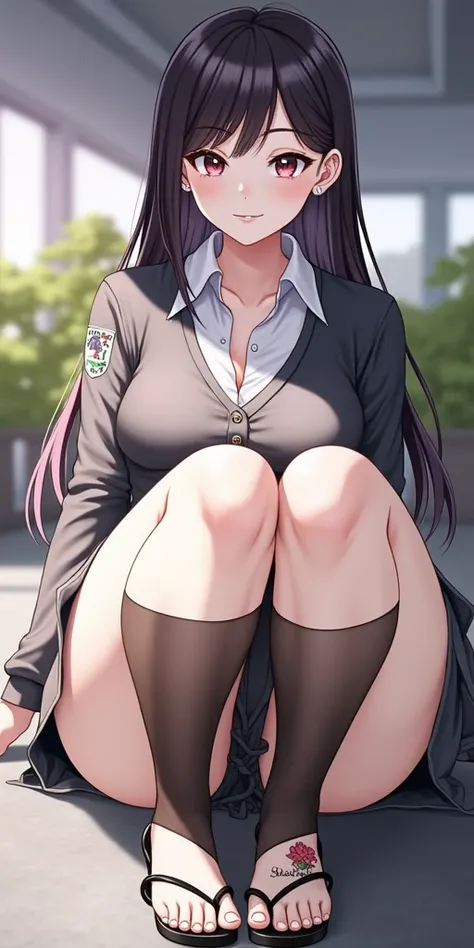 Busty schoolgirl fat thighs, tattoo, mini skirt, bare waist, Swallowing teachers cock , Get out, Side view , fucked, heels, kneeling, bathed in semen, excited, gotica erotica, super tetuda, piernotas, muy piernona, tetas jugosas desnudas.